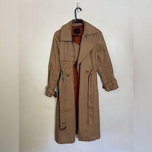 Banana Republic Journey Trench coat Iced Latte Beige XS